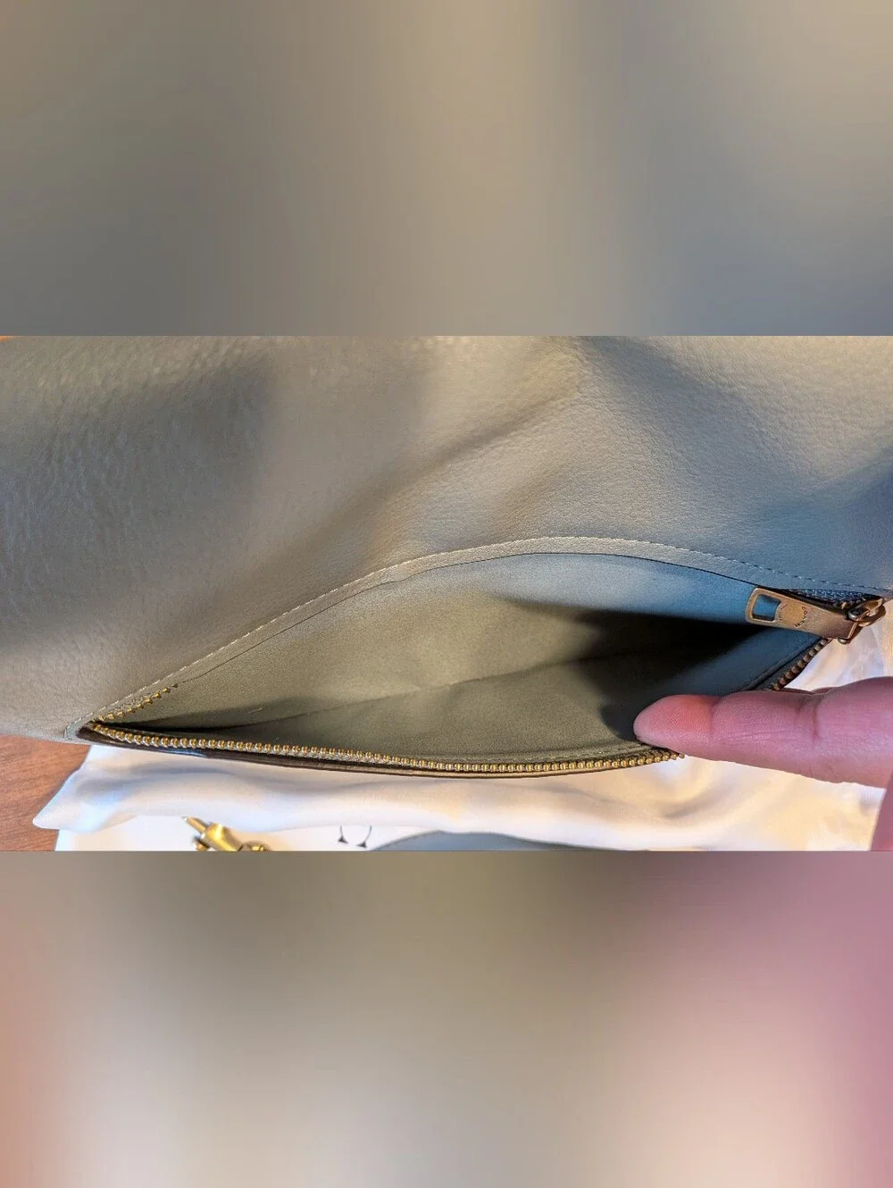 Coach Chain Tabby Sage Shoulder Bag